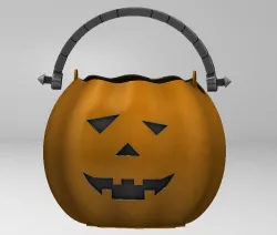 Cute Pumpkin Candy Basket! Halloween