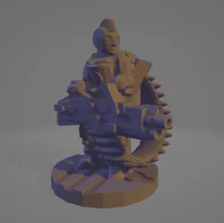 Cyberfemme With Heavy Support Cannon