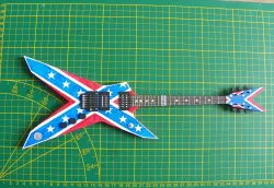 Dean Rebel mini guitar model