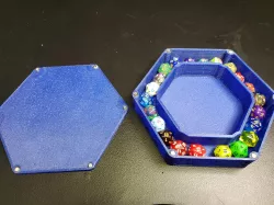 Dice storage and tray