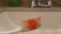 Dick Toothpaste topper