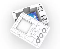 Digimon V-Pet Inspired TCG Card Deck Box
