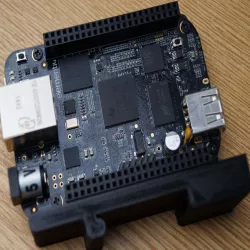 DIN Rail Mount: BeagleBone Black