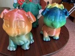 Dog Coin Bank / (Piggy bank)