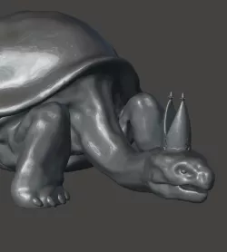 DOG POPE - ELDEN RING MIRIEL PASTOR OF VOWS TURTLE TORTOISE HI-POLY STL FOR 3D PRINTING
