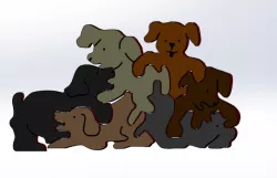 dog puzzle