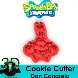 DON CANGREJO COOKIE CUTTER / SPONGEBOB SQUAREPANTS
