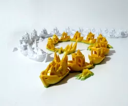 DRAGON BENCHY, ARTICULATING
