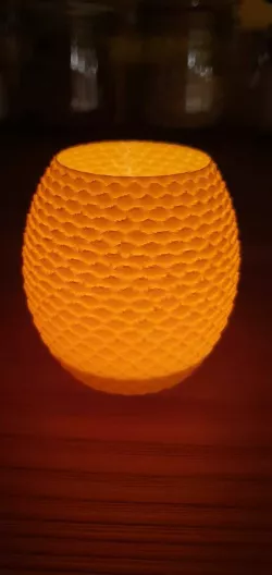 dragon egg tea light
