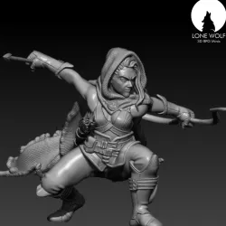Duneyr female - The guardians of Ljosalfar
