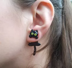 Earring cat