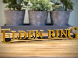 Elden Ring 3D Logo