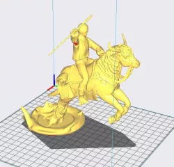 ELDEN RING Horse and Rider Statue for any board game