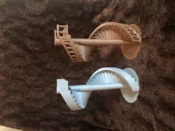 Eleni’s Spiral Staircase with Railings (2 designs!) – 11/12/22