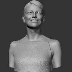 Emma Stone 3D print model