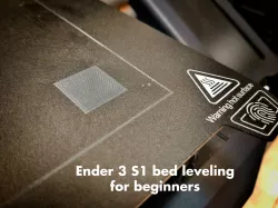 Ender 3 s1 Bed leveling for beginners