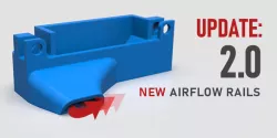 Ender 5 PLUS - Fan Duct - UPDATED