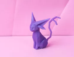 Espeon Low Poly Pokemon