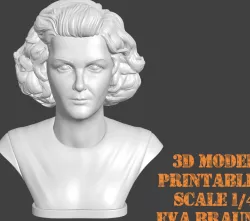 EVA BRAUN BUST 3D MODEL PRINTABLE