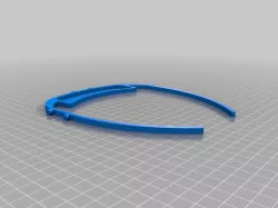 Face Shield Head Band US 3 hole design