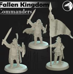 Fallen Kingdom Commanders (alternate Arnor for LotR SBG)