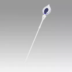 Fate Grand Order Arcade Prototype Caster Merlin Stave Cosplay Weapon Prop