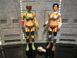 FEMALE BOBA FETT 3.75" CUSTOM ACTION FIGURE, MS. FETT, MANDY, MANDALORIAN