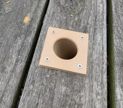 Fish Rod Holder - Dock Inset