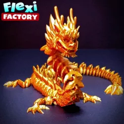 Flexi Print-in-Place Imperial Dragon