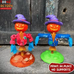 FLEXI PRINT-IN-PLACE SCARE CROW ARTICULATED