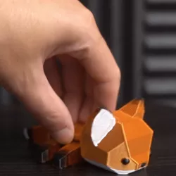 Flexible Fox (Print-in-place)