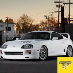 FNF7 BRIAN SUPRA TRD LIP + BBS LM 19" 1/24 SCALE