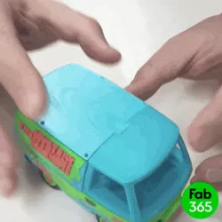 Foldable Mystery machine - Scooby Doo