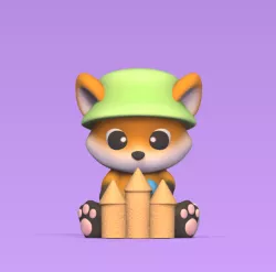 Fox Sand Castle