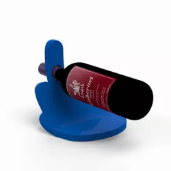 FUCK OFF, MIDDLE FINGER, GIFT - BOTTLE HOLDER / WINE STAND