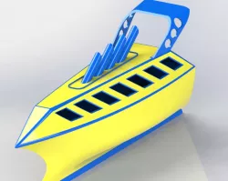 futuristic boat