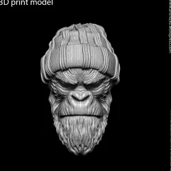 Gangster monkey vol1 bas relief
