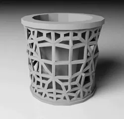 Geometric Plant Pot
