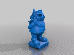 Halloween Art Trophy Gnome