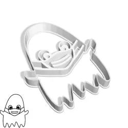 Halloween cookie cutters - #87 - ghost (style 11)