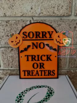Halloween sign