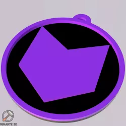 Hawkeye Keychain