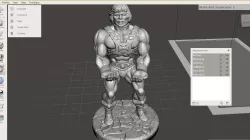 HE-MAN CELL PHONE STAND VINTAGE FIGURE