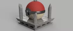Hisui pokeball stand