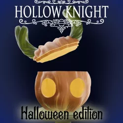 Hollow Knight Halloween Pumpkin 3D print model