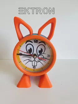 Horloge lapin / Rabbit clock