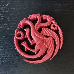 House Of The Dragon Stylized Emblem