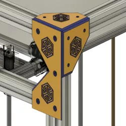 Hypercube Evolution Bracket and spacer