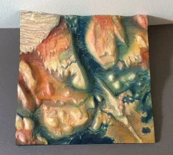 Inverted Riverbed in Gale Crater, Mars