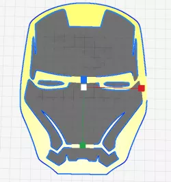 Iron Man Stencil